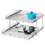 MODCART 2 Tier Individual Pull Out Cabinet Organiz