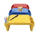 Lap Desk, 6 Pcs Kids Lap Desk Tray Activity Table