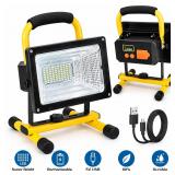 150W Rechargeable LED Flood Light with Portable St