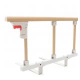 WDZCZDoo Bed Rail, Bedside Foldable Wooden Bed Ass