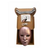 7 Color LED Facial Beauty Mask, Pink, USB Powered,