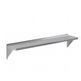 AmGood 12' x 60' Stainless Steel Wall Shelf | Appl