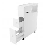 AKSDSGA Slim Bathroom Storage Cabinet, Narrow Tall