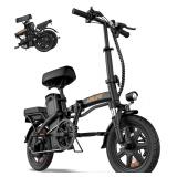 URLIFE Folding Electric Bike for Adults, 14' Porta