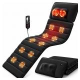 Himouta Full Body Massage Mat with Heat, 10 Motors