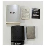 1994  Zippo Armor Diamond Cut lighter 16DC -4