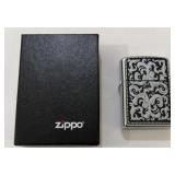 2003 Marlboro Storming Scroll Filigree Zippo LGTR