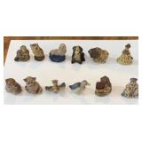 VINTAGE WADE ENGLAND 12 FIGURES / Will Ship