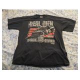 VINTAGE DALE EARNHARDT BLACK T-SHIRT / SHIPS