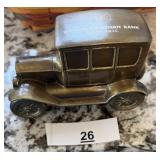 6' X 4' VINTAGE BRASS NORTHWESTERN CAR BANK /SHIP