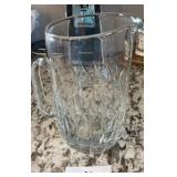 9' CRYSTAL HEAVY LUCERN PITCHER DIAMOND CUT