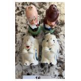 SILENT SAM SALT AND SHAKERS / DUMBO SET TOO /SHIP