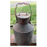 22' VINTAGE METAL MILK CAN USED / NO SHIPPING
