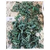 LARGE LOT OF VINTAGE PLASTIC ARMY MEN / SHIPS