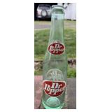 9.75' 1970ï¿½s GRAND FORKS N.D DR PEPPER BOTTLE
