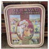 FRAMED DE LAVAL CREAM SEPARATORS AD /SHIPS