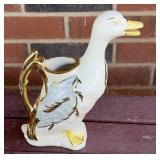 9' VINTAGE DUCK SHAPED WINE PITCHER PIGUINO