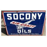 Original SOCONY AIR CRAFT OILS STANDARD OIL SHIPS