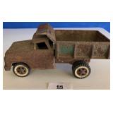 VINTAGE PRESS STEEL DUMP TRUCK 1960S