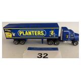 Planters die cast truck blue cab 1970s 70s-1990's