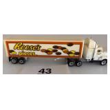 DIE CAST REESE's PIECES SEMI TRUCK TOY