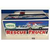 2000 HESS RESCUE TRUCK IN BOX  / ships