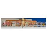 10 SOUVENIR ADVERTISING SHOT GLASSES / SHIPS