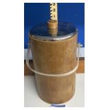 VINTAGE MID-CENTURY, MODERN ICE BUCKET / TEAK?