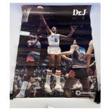 VINTAGE CONVERSE JULIUS IRVING DR.  J POSTER