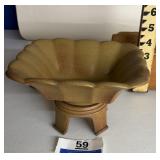 MID CENTURY MODERN MOLDED ART POTTERY SHIPS