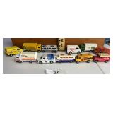 DIECAST ADVERTISING VEHICLES TRUCKS BUS /ships