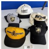 VINTAGE US ARMY / ARMY WEST POINT CAPS / ships