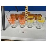 4 CRAFT BREWERY PINT GLASSES / Natahala