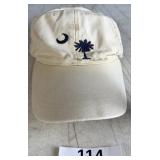 SOUTH CAROLINA PALMETTO CRESCENT MOON CAP /SHIPS