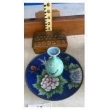 Cloisonné Plate / Art Pottery Box / Glaze Vase /
