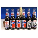 Lot of 6 Unopened Pepsi Longneck Bottles