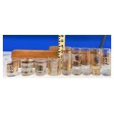 Lot of 10 Vintage Souvenir & Casino Shot Glasses