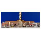 Lot of 10 Assorted Souvenir Promotional Shot Glass