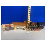 Vintage model train lot
