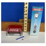 Coca-Cola Napkin Holder and Scoop /  SHIPS