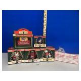 Coca-Cola Christmas ornaments and drinking straws