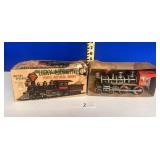 Vintage Lucky Locomotive puffs real smoke