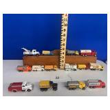 vintage die cast advertising trucks
