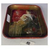 COCA COLA METAL SERVING TRAY / SHIPS