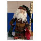 LARGE DECOR WOODLAND SANTA FIGURE / SHIPS