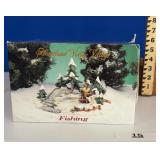 HEARTLAND VALLEY VILLAGE FISHING SCENE /ships