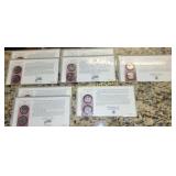 US mint first day covers with quarters lot of 8