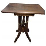 antique Eastlake victorian side table