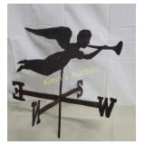 vtg gabriel blowing horn angel weather vane