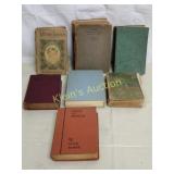 estate book lot antique gone with the wind too!